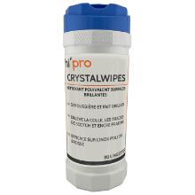 Doos met 80 multifunctionele reinigingsdoekjes CRYSTAL WIPES artikelfoto