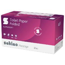V-fold dubbelgevouwen toiletpapier 30x300 vellen Satino Prestige artikelfoto