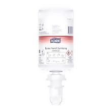 Desinfecterende hydroalcoholische gel, navulling van 1 liter, Tork Premium S4 artikelfoto