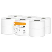 Gerecycled mini-jumbo toiletpapier, 2-laags, 180 m, Satino HiCycle JT1 artikelfoto