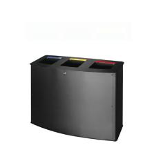 Poubelle de tri 3 flux 3 x 40 l Rome photo du produit