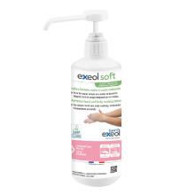 Savon écologique mains et corps parfum thé matcha 500 ml Exeol Soft photo du produit