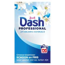 Lessive en poudre 6,6 kg 120 doses Dash Professional Lotus & Lys photo du produit