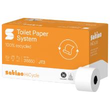 Toiletpapier gerecycled 3-laags 70m systeemrol Satino HiCycle 24 rollen artikelfoto