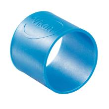 Collier color&eacute; en caoutchouc 26 mm bleu Vikan photo du produit