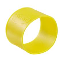 Collier coloré en caoutchouc 40 mm jaune Vikan photo du produit