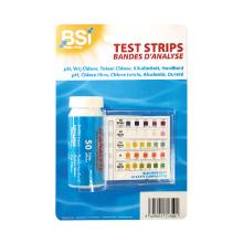 Waterteststrips voor zwembaden pH, chloor, alkaliteit en hardheid 50 st artikelfoto
