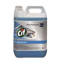 Glas- en alleoppervlakken reiniger 5 l Pro Formula Cif profesional artikelfoto
