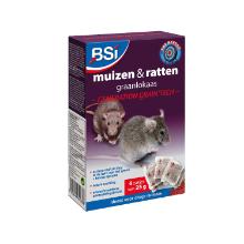 Grains contre les souris & rats 6 sachets de 25gr Grain'tech BE2011-0004 photo du produit