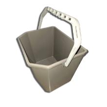 Seau gris de 12 l photo du produit