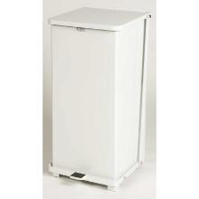 Defender : 90 lt - wit - gegalvaniseerd stalen - 38.1 x 38.1 x 76.2cm artikelfoto