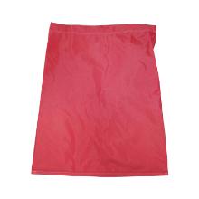 `ZAK FT ROOD EN WATERAFSTOTEND: vuile stofdoeken H:75cm/L : 56.5cm Platte Bodem+ artikelfoto