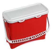 Seau rouge hermétique avec couvercle 20 l photo du produit