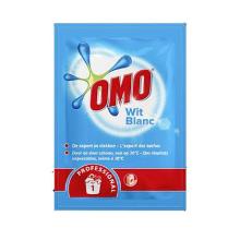 Poudre &agrave; lessiver sans phosphate 75 sachets de 100 gr Omo Professional White photo du produit