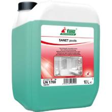 Multifunctionele reiniger voor sanitair en zwembadomgevingen 10l Sanet pools artikelfoto