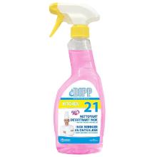 Dipp 21 easy pro : keukenreiniger - ontkalker - inox - spray - 500 ml artikelfoto