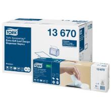 TORK XPRESSNAP EXTRA SOFT NAPKIN:Wit 2lgs 21,6x33cm/8x500st/Systeem N4 artikelfoto
