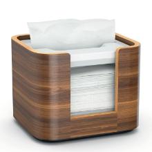 Distributeur en bois 11.6x14.6x13.6cm pour serviettes Tork Xpressnap Walnut photo du produit