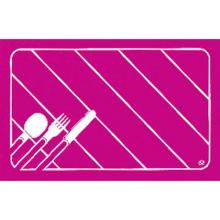 Patroonbord papieren placemat bordeauxrood 42x30cm 500pcs Tork Advanced artikelfoto