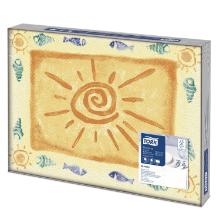 Papieren placemat met reliëf, Sun, 42 x 30 cm, 500 stuks, Tork Advanced artikelfoto