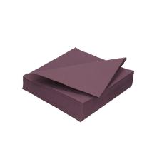 Serviette : plum - 2 plis - 33 x 33 cm photo du produit