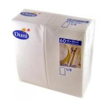 Dunisoft napkins uni : blanc - 40 x 40cm photo du produit