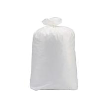 Sac poubelle blanc 75 (38+2x18,5) x 100 cm HD 33µ 110l imprimé déchets résiduels photo du produit