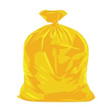 Sac poubelle jaune 58 x 100 cm HD T23 70 l  20 sacs photo du produit