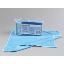 Chiffonnette microfibre bleu 40x40cm Taski Microquick photo du produit