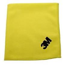 Lavette microfibre : jaune - 36 x 36 cm "essential scotch brite" photo du produit