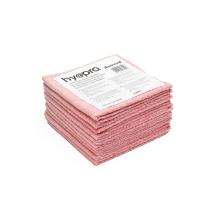 Lavette microfibre - rouge - 40 x 40 cm - 350 gr - "Pearl" photo du produit