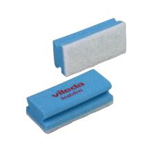 Schuurspons handgreep blauw schuurlap wit zacht 7 x 15 x 4,5 cm Glitzi artikelfoto