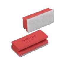 Schuurspons handgreep rood schuurlap wit 7 x 15 x 4,5 cm Glitzi artikelfoto