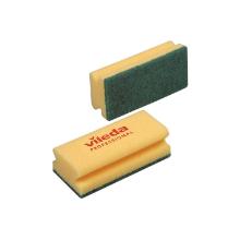 Schuurspons handgreep geel schuurlap groen  7 x 15 x 4,5 cm Glitzi artikelfoto
