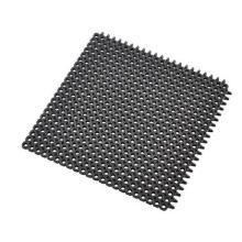 Tapis caillebotis caoutchouc noir carreaux 50 x 50 cm Master flex C12 photo du produit