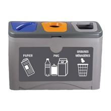 Station de tri 3 flux 150 l personnalisation FR / BOF 39857 Wallonie photo du produit