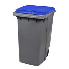 Container op wielen Korok 340 l blauw / grijs artikelfoto
