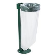 Collecteur sur pied : 110 lt - vert mousse photo du produit