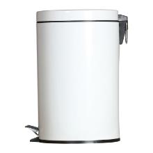 Pedaalemmer - metaal wit - 12 lt artikelfoto