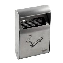 Asbak - muurbevestiging - satijn inox - 1,5 lt artikelfoto