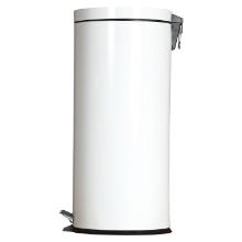 Pedaalemmer - metaal wit - 30 lt artikelfoto