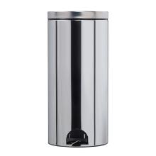 Poubelle &agrave; p&eacute;dale : inox - 30 lt - "sanelia" photo du produit