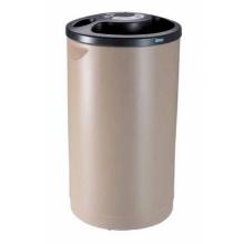 Afvalbak en collecteur bekers : zwart - 800 bekers - afvalbak 25 lt - pvc artikelfoto