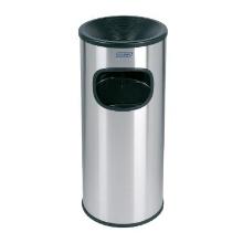 Cendrier poubelle - inox satin&eacute; - 30 lt photo du produit