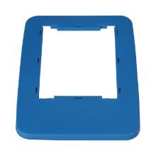 Blauw deksel sorteerstickers - "Mix & match" artikelfoto
