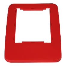 Rood deksel sorteerstickers "Mix & match" artikelfoto