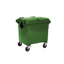 Container : groen - op wieltjes - 1000 lt artikelfoto