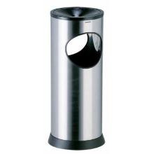 Cendrier etouffoir kipso : corbeille 17,5 lt - inox - avec pied photo du produit