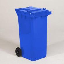 Container : blauw - op wieltjes - 240 lt artikelfoto