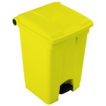 Poubelle à pédale - jaune - 45 lt photo du produit